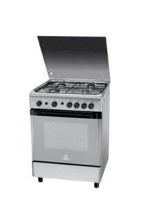 Indesit KN6G21S(X) I S cucina Gas Acciaio inossidabile