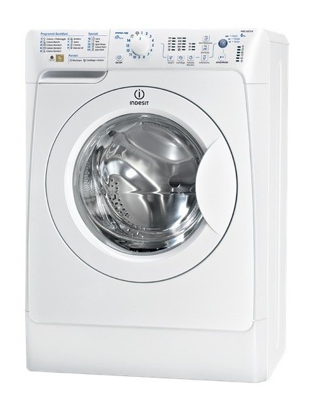 Indesit PWSC 61072 W IT lavatrice Caricamento frontale 6 kg 1000 Giri min Bianco