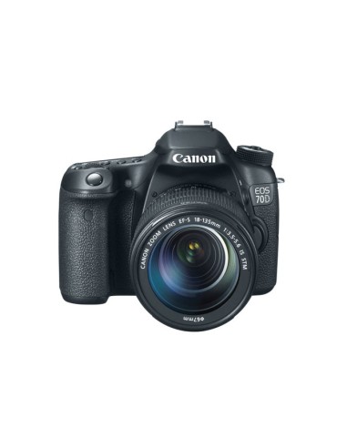 Canon EOS 70D + EF-S 18-135mm Kit fotocamere SLR 20,2 MP CMOS 5472 x 3648 Pixel Nero