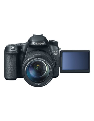 Canon EOS 70D + EF-S 18-135mm Kit fotocamere SLR 20,2 MP CMOS 5472 x 3648 Pixel Nero