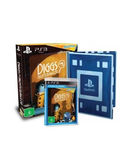 Sony Wonderbook  Diggs Nightcrawler - Bundle, PS3 Inglese, ITA PlayStation 3