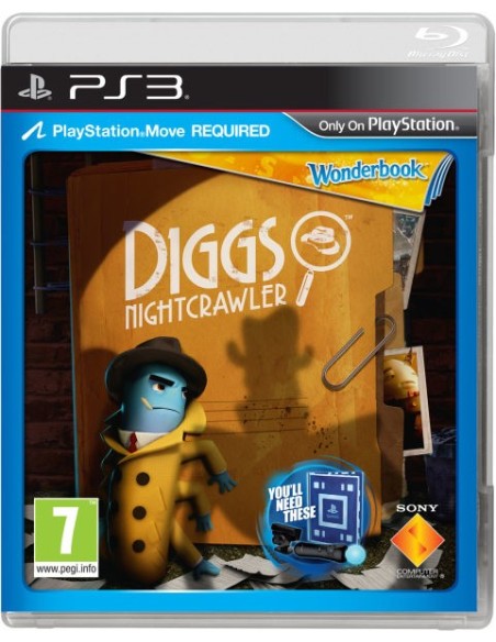 Sony Wonderbook  Diggs Nightcrawler, PS3 Inglese, ITA PlayStation 3