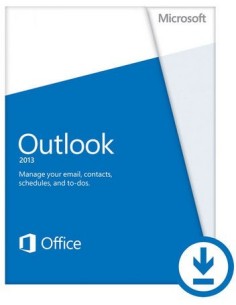 Microsoft Outlook 2013, x32 64, PKL, 1u, 1pc, ESD, ITA 1 licenza e