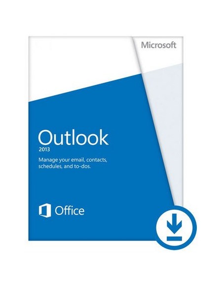 Microsoft Outlook 2013, x32 64, PKL, 1u, 1pc, ESD, ITA 1 licenza e