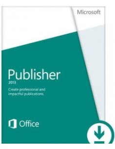 Microsoft Publisher 2013, x32 64, PKL, 1u, 1pc, ESD, ITA 1 licenza e