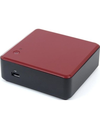 Intel BOXDC3217BY barebone per PC stazione di lavoro UCFF Nero, Rosso Intel® QS77 Express BGA 1023 i3-3217U 1,8 GHz