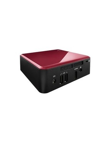 Intel BOXDC3217BY barebone per PC stazione di lavoro UCFF Nero, Rosso Intel® QS77 Express BGA 1023 i3-3217U 1,8 GHz