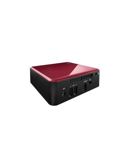 Intel BOXDC3217BY barebone per PC stazione di lavoro UCFF Nero, Rosso Intel® QS77 Express BGA 1023 i3-3217U 1,8 GHz