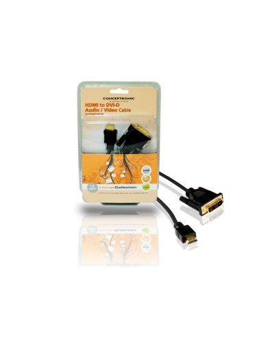Conceptronic HDMI to DVI-D Audio   Video Cable
