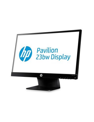 HP Pavilion 23bw 58,4 cm (23") 1920 x 1080 Pixel Full HD LED Nero