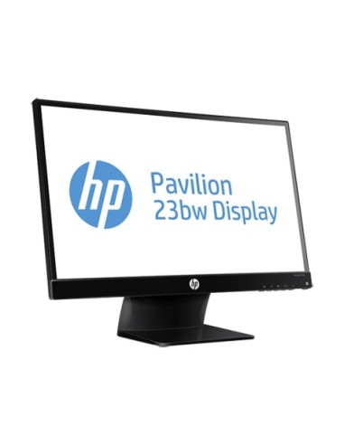 HP Pavilion 23bw 58,4 cm (23") 1920 x 1080 Pixel Full HD LED Nero