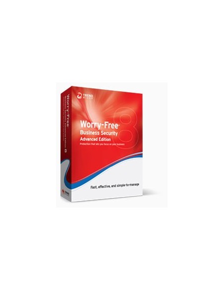 Trend Micro Worry-Free Business Security Advanced v8 Multilingua Licenza completa 25 licenza e 1 anno i