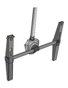 Samsung CML500D Supporto per display espositivi 127 cm (50") Nero