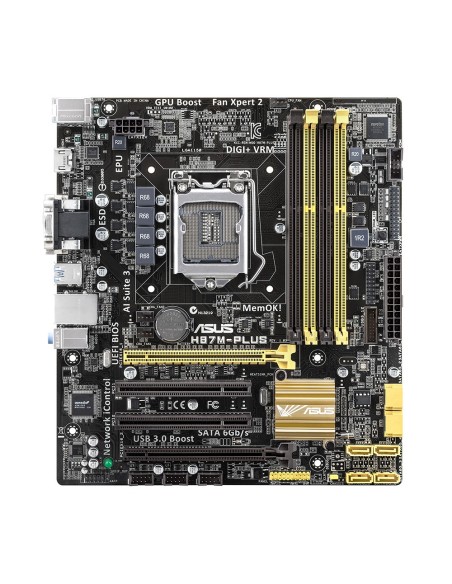 ASUS H87M-PLUS Intel® H87 LGA 1150 (Presa H3) micro ATX