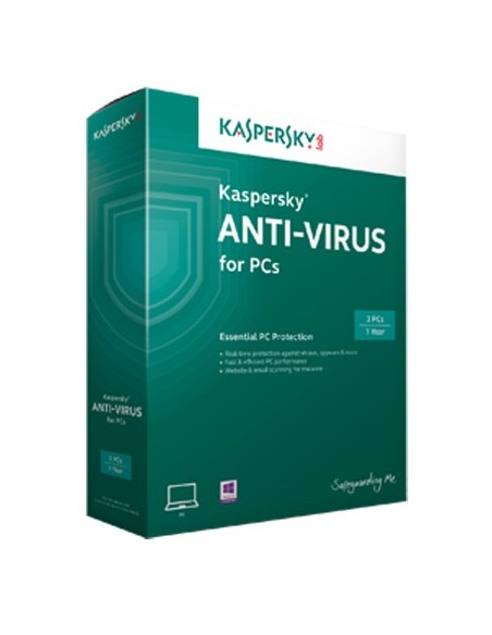 Kaspersky Lab Anti-Virus 2014, 5-9u, 1Y, Base RNW Licenza base 1 anno i