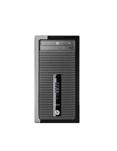 HP ProDesk 400 G1 DDR3-SDRAM i3-4130 Micro Tower Intel® Core™ i3 4 GB 500 GB HDD Windows 7 Professional PC Nero