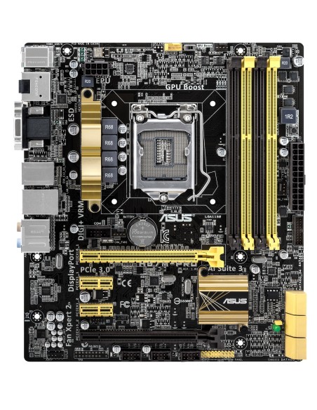 ASUS H87M-PRO Intel® H87 LGA 1150 (Presa H3) micro ATX