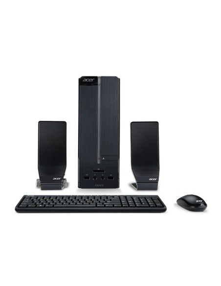 Acer Aspire C600 DDR3-SDRAM i7-3770 Intel® Core™ i7 8 GB 1000 GB HDD Windows 8 PC Nero