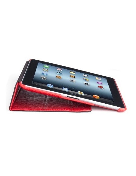 Kensington TriFold Custodia a libro Rosso