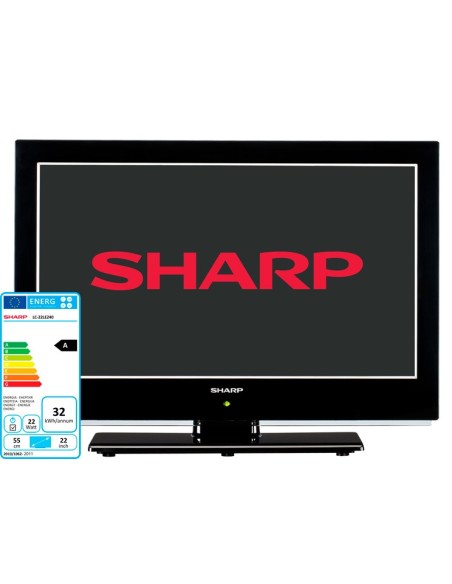 Sharp LC-22LE240EX TV 55,9 cm (22") Full HD Nero
