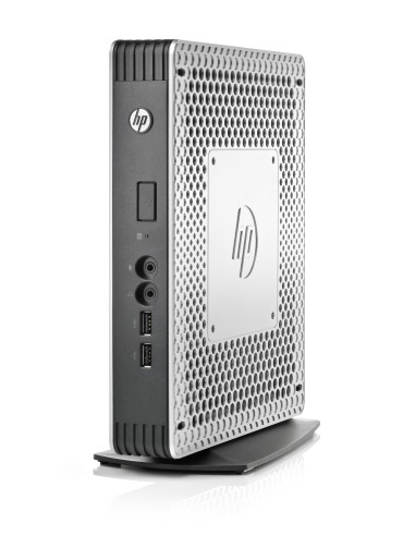 HP t610 Flexible Thin Client 1,65 GHz Windows Embedded Standard 2009 1,55 kg Nero, Grigio G-T56N