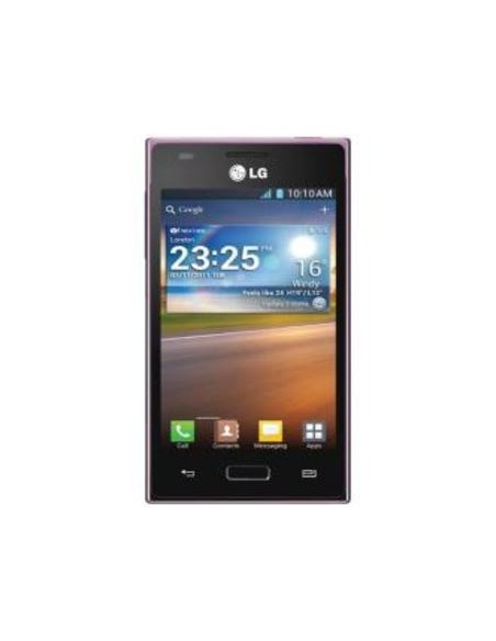 LG Optimus L5 E610 10,2 cm (4") SIM singola Android 4.0.3 3G 0,5 GB 2,72 GB 1540 mAh Rosa