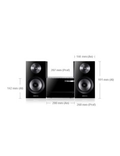 Samsung MM-E330D Microsistema audio per la casa 70 W Nero 2