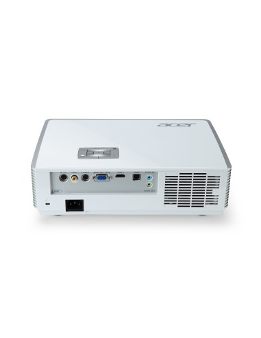 Acer Home K520 videoproiettore Proiettore a raggio standard 2000 ANSI lumen DLP XGA (1024x768) Argento, Bianco