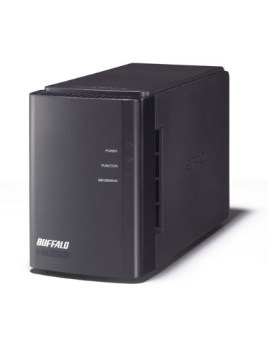 Buffalo LinkStation Duo 8TB NAS Collegamento ethernet LAN Nero