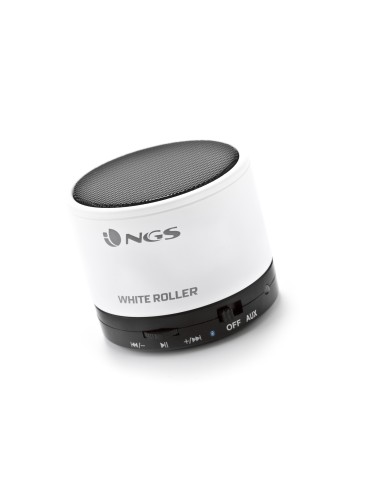 NGS White Roller Altoparlante portatile mono Bianco