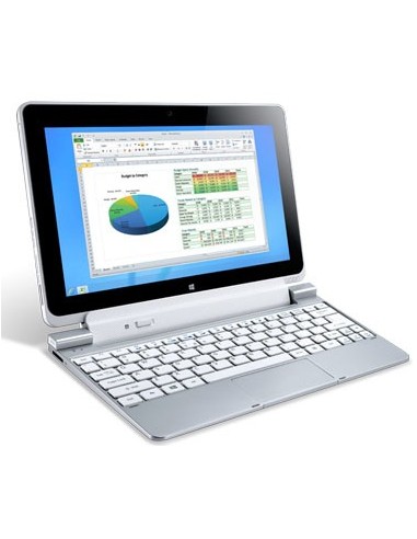 Acer Iconia W510-27602G03ass 32 GB 25,6 cm (10.1") Intel Atom® 2 GB Wi-Fi 4 (802.11n) Windows 8 Argento