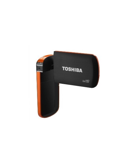 Toshiba Camileo S40 Videocamera palmare 5 MP CMOS Full HD Nero, Arancione