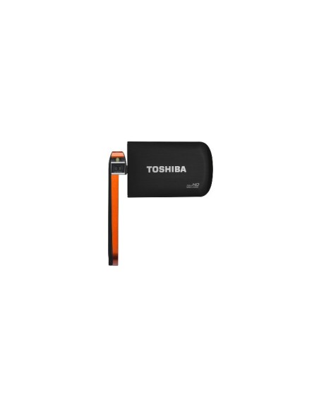 Toshiba Camileo S40 Videocamera palmare 5 MP CMOS Full HD Nero, Arancione