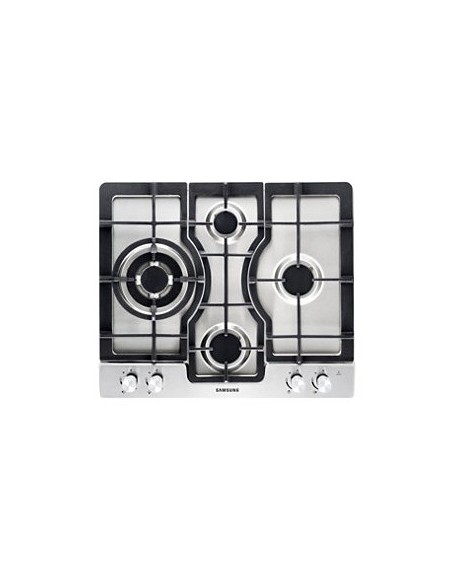 Samsung GN642JDXD piano cottura Nero, Acciaio inossidabile Da incasso Gas 4 Fornello(i)