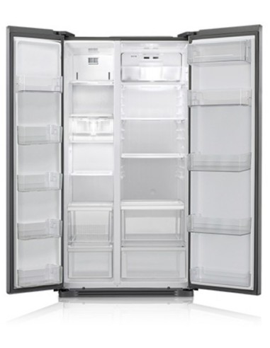 LG GSB325PVQV frigorifero side-by-side Libera installazione 532 L Grigio, Platino