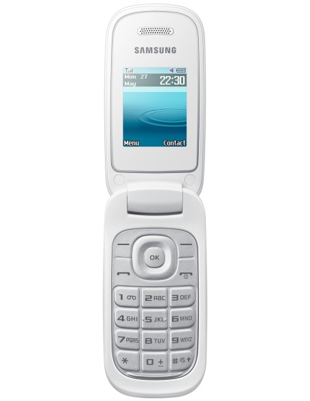 Samsung E1270 4,5 cm (1.77") 82,9 g Bianco