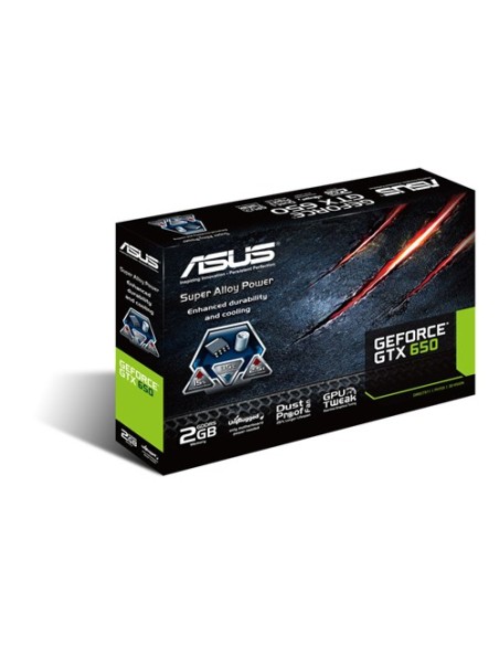 ASUS 90YV03I0-M0NA00 scheda video NVIDIA GeForce GTX 650 2 GB GDDR5