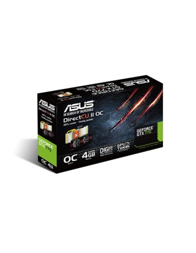 ASUS 90YV04E3-M0NA00 scheda video NVIDIA GeForce GTX 770 4 GB GDDR5