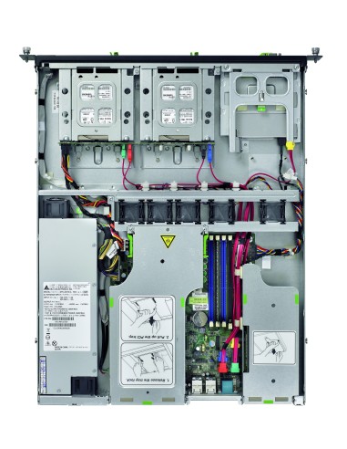 Fujitsu PRIMERGY RX100 server 3,3 GHz 4 GB Rack (1U) Intel® Core™ i3 300 W DDR3-SDRAM