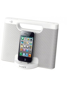 Sony RDPM7IPW docking station con altoparlanti 2.0 canali 4 W Bianco