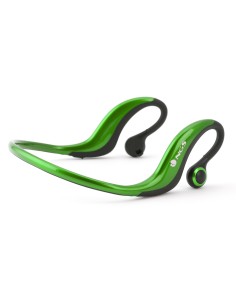 NGS Green Sport Artica bluetooth Wireless Cuffie A clip, A Padiglione Verde