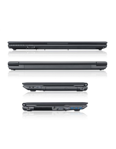 Fujitsu LIFEBOOK NH532 Computer portatile 43,9 cm (17.3") HD+ Intel® Core™ i5 8 GB DDR3-SDRAM 750 GB HDD Windows 7 Professional