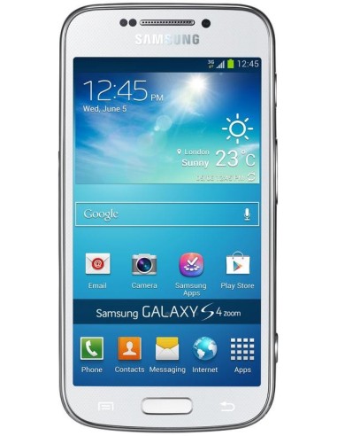 Samsung Galaxy S4 zoom SM-C101 10,9 cm (4.3") SIM singola Android 4.2 3G 8 GB 2330 mAh Bianco