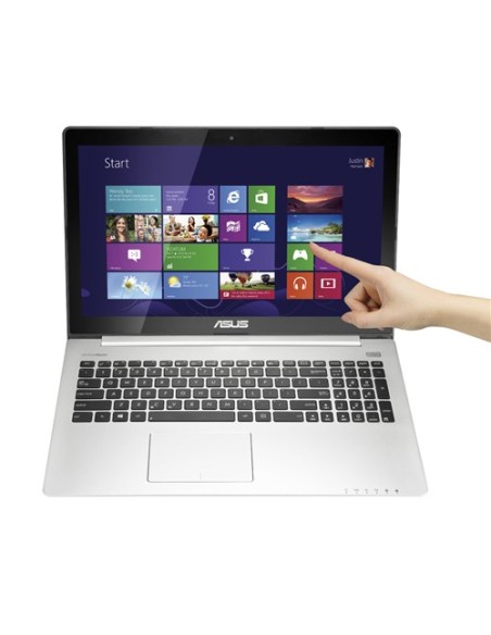 ASUS VivoBook S500CA-CJ011H Computer portatile 39,6 cm (15.6") Touch screen Intel® Core™ i5 4 GB DDR3-SDRAM 524 GB HDD+SSD