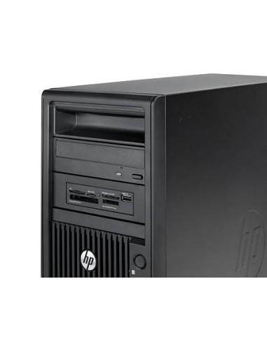 HP 420 DDR3-SDRAM E5-1603 Mini Tower Famiglia Intel® Xeon® E5 4 GB 500 GB HDD Windows 7 Professional Stazione di lavoro Nero