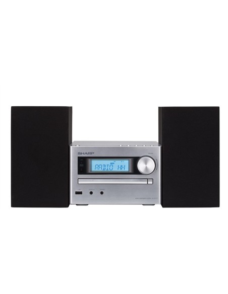 Sharp XL-UH12H set audio da casa Microsistema audio per la casa 10 W Argento