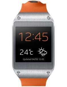 Samsung GALAXY Gear 4,14 cm (1.63") SAMOLED Acciaio inossidabile