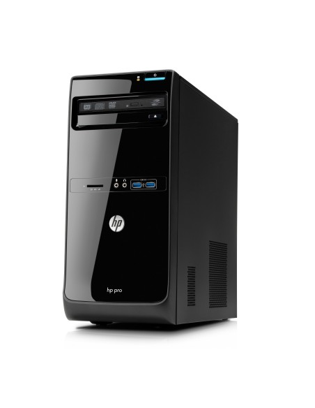 HP Pro 3515 DDR3-SDRAM A4-5300 Micro Tower AMD A4 4 GB 500 GB HDD Windows 8 Pro PC Nero