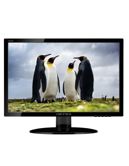 Hannspree Hanns.G HE195ABB Monitor PC 47 cm (18.5") 1366 x 768 Pixel HD Nero
