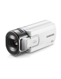 Samsung HMX-QF30WP Videocamera palmare 5,1 MP CMOS Full HD Bianco